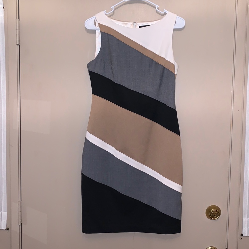 WHBM Colorblock Dress